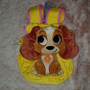Lady and the Tramp drawstring backback